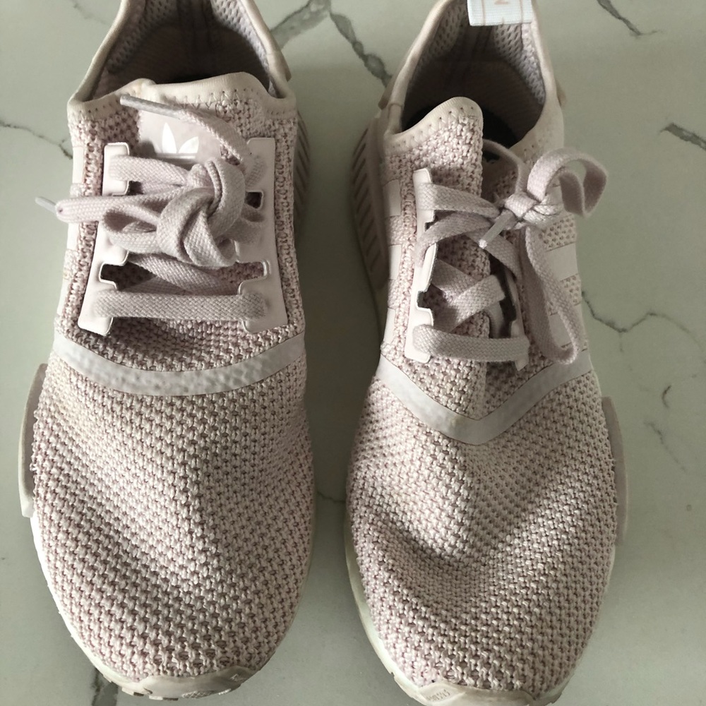 Women’s pink Adidas NMD’s gently used